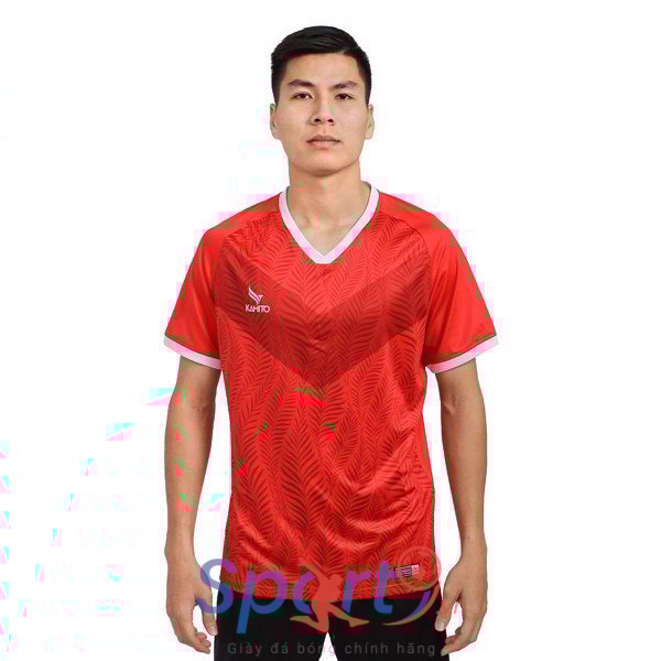 KAMITO BỘ QUẦN ÁO BÓNG ĐÁ KMSH2102 ĐỎ